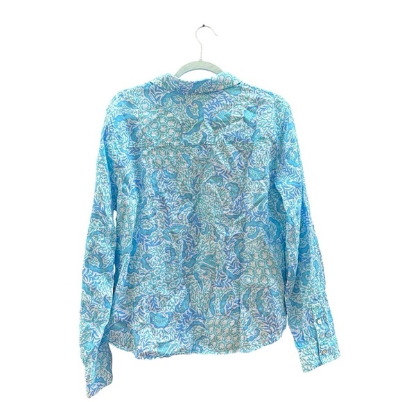 Lilly Pulitzer Women's Coralynn Button-Down shirt - Picture 5 of 8